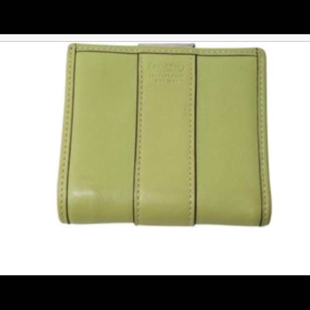 Cognac Coach wallet